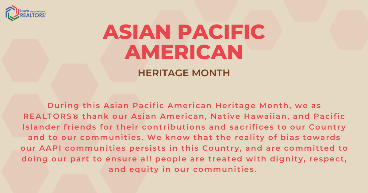 Honoring Asian Pacific American Heritage Month